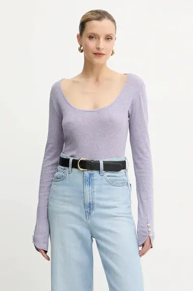 Tričko s dlouhým rukávem BOSS Orange C Edeline