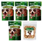 Akinu Trénink Hovězí & jehněčí & kachní & lososové & rybičky pamlsek pro psy 5 balení