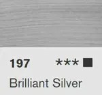 Akrylová barva Lascaux 45ml – 197 Brilliant silver