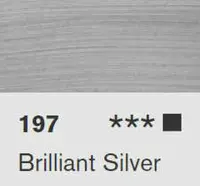 Akrylová barva Lascaux 45ml – 197 Brilliant silver