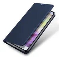 Flipové pouzdro DUX DUCIS wallet case SKIN PRO pro Samsung Galaxy A36/56 5G, modrá