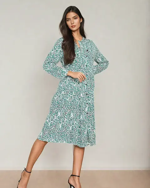 Resti Women's midi dress with print