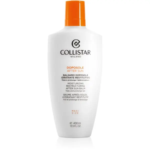 Collistar After Sun Moisturizing Restructuring After Sun Balm telový balzam po opaľovaní 400 ml