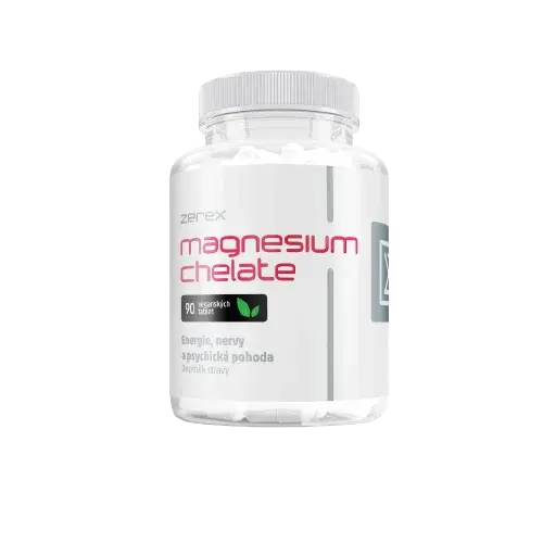 ZEREX Magnézium chelát s vitamínom B6 90 tabliet