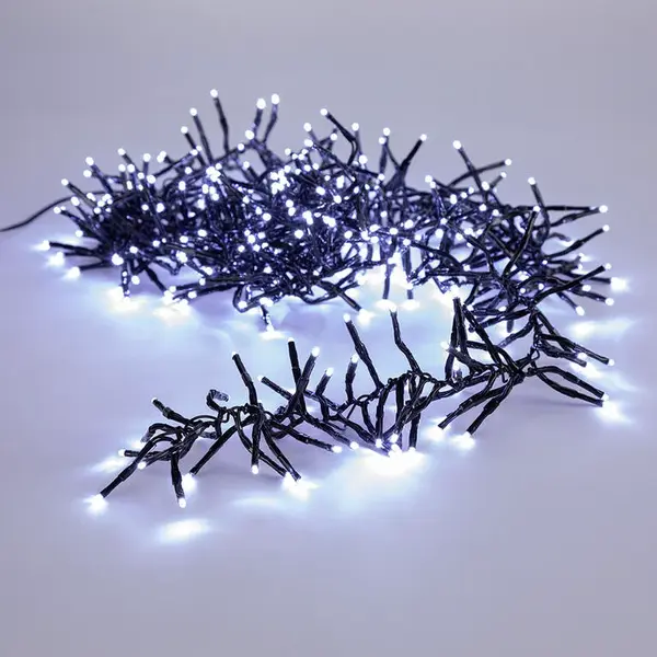 Svetelná reťaz vnútorná / vonkajšia studená biela