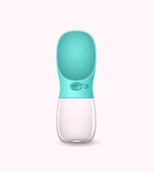 Reedog Aqua Travel cestovná fľaša pre psov 350 ml - tyrkysová