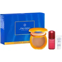 Shiseido Expert Sun Protector Tanning Compact Foundation SPF10 darčeková sada odtieň Bronze