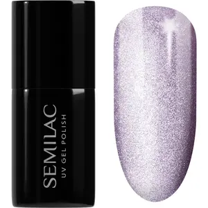 Semilac UV Hybrid Gloss GALA gélový lak na nechty s použitím UV/LED lampy odtieň 664 Lilac Gloss 7 ml