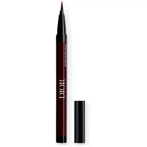 DIOR Diorshow Liquid Liner tekuté očné linky v pere vodeodolné odtieň 881 Satin Burgundy 0.55 ml