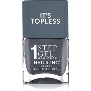 Nails Inc. It’s Topless gélový lak na nechty pre dlhotrvajúci efekt odtieň Emily 14 ml