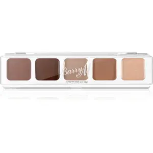 Barry M Mini Palette krémové tiene odtieň The Nudes 5,1 g