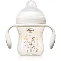 Chicco Transition Cup 4m+ tréningový hrnček s držadlami Grey 200 ml