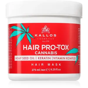 Kallos Hair Pro-Tox Cannabis regeneračná maska na vlasy s konopným olejom 275 ml