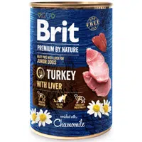 Brit konzerva Premium by Nature Turkey & Liver 800 g | Konzerva pre psov