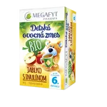 MEGAFYT Detský ovocná zmes Bio jablko + inulín vrecúška 20 x 2 g