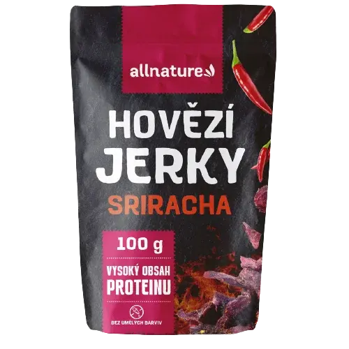 ALLNATURE BEEF Sriracha Jerky 100 g
