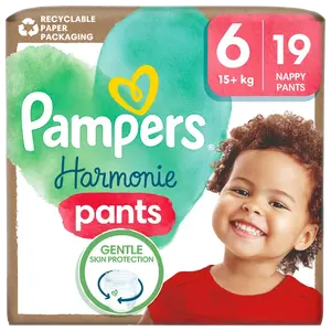 PAMPERS Harmonie Pants veľ.6, 19 ks