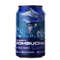 PRAGER'S Kombucha Yerba Maté 330 ml