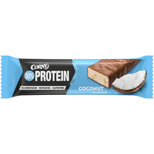 CORNY Protein 30% proteínová tyčinka kokos 50 g