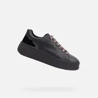Black women's sneakers Geox Spherica Ecub-2 - Women's