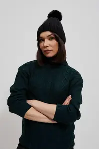 Marisse Cap with a pompom