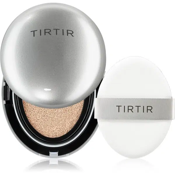 TIRTIR Mask Fit Aura Cushion hydratačný make-up v hubke pre rozjasnenie pleti odtieň 23N Sand 18 g