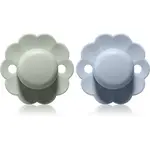 Suavinex Wonder SX Pro Physiological 0-6 m cumlík Almost Aqua + Illusion Blue 2 ks