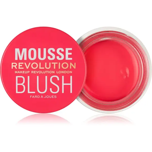 Revolution Mousse lícenka odtieň Grapefruit Coral 6 g