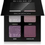 Sigma Beauty Quad paletka očných tieňov odtieň Bonbon 4 g