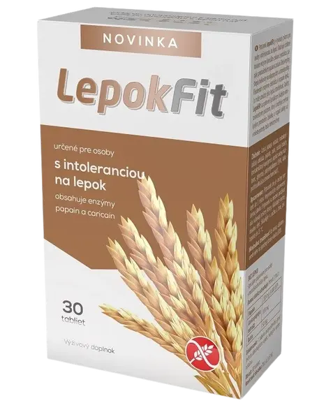 LEPOKFIT pre osoby s intoleranciou na lepok 30 tabliet