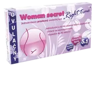 WOMAN SECRET Right time ovulačný test prúžkový 5 ks