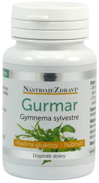 NÁSTROJE ZDRAVIA Gurmar Gymnema sylvestre 60 kapsúl