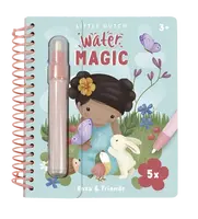 LITTLE DUTCH Kniha kúzlenia s vodou Rosa & Friends