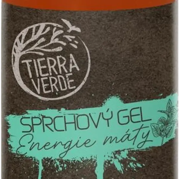TIERRA VERDE Sprchový gél 3 v 1 pre mužov Energia mäty 500 ml