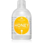 Kallos KJMN Professional Honey hydratačný a revitalizačný šampón pre suché a poškodené vlasy 1000 ml
