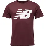 New Balance CLASSIC NB TEE Pánské triko, vínová, velikost