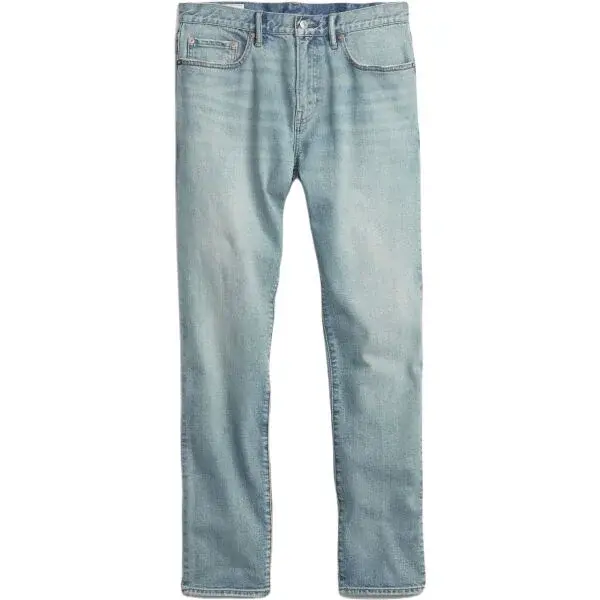 GAP SLIM LIGHT WASH Pánské džíny, světle modrá, velikost