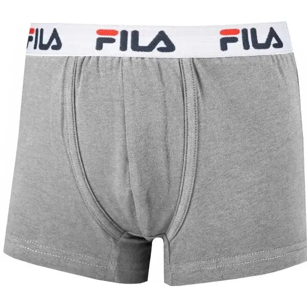 Fila JUNIOR BOY BOXER Chlapecké boxerky, šedá, velikost 8-10Y