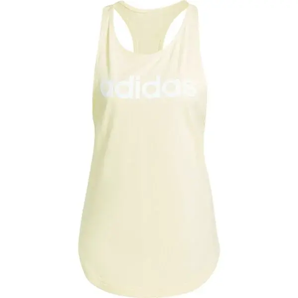 adidas LINEAR TANK TOP Dámské tílko, žlutá, velikost
