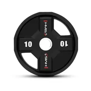 HMS TPC10 Olympijský kotúč, čierna, veľkosť 10 KG