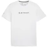 Puma BMW M MOTORSPORT MMS GRAPHIC TEE Pánské triko, bílá, velikost