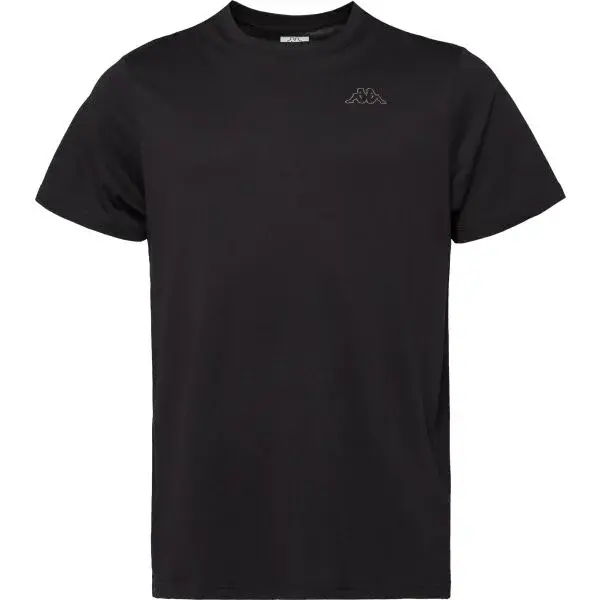 Kappa LOGO CAFERS Pánské triko, černá, velikost