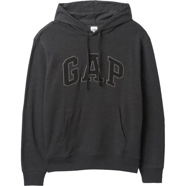 GAP V-FRCH HERITAGE LOGO Pánská mikina, tmavě šedá, velikost
