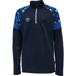 Umbro FORMATION QUARTER ZIP - JNR Dětská sportovní mikina, tmavě modrá, velikost XL