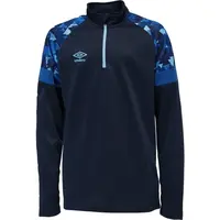 Umbro FORMATION QUARTER ZIP - JNR Dětská sportovní mikina, tmavě modrá, velikost XL
