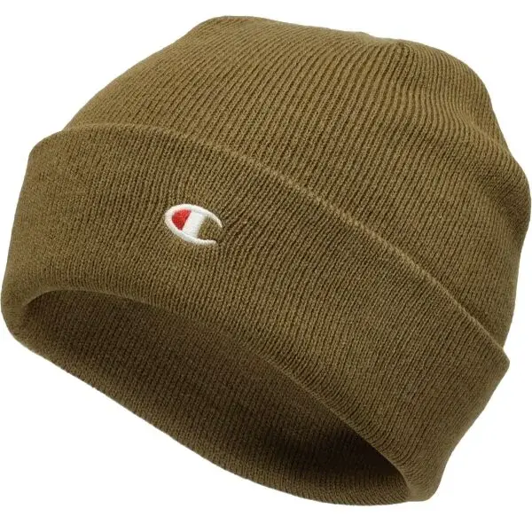 Champion KNITTED Čepice, khaki, velikost UNI