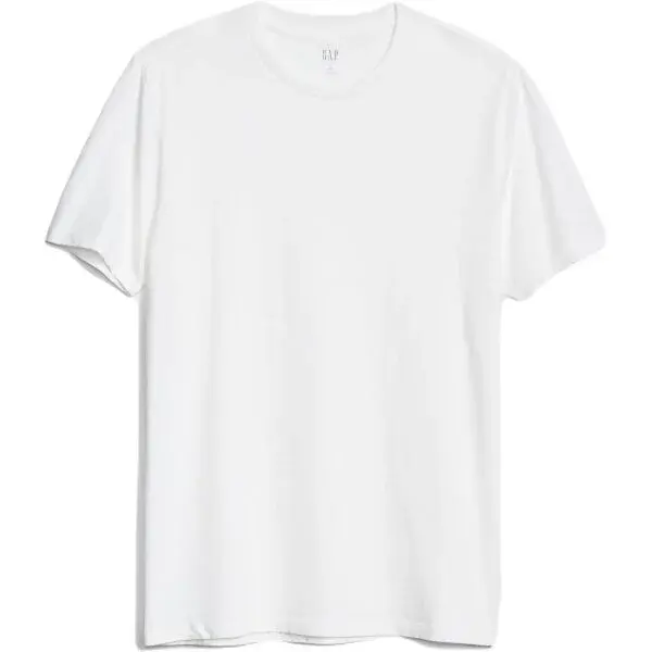 GAP CLASSIC Pánské tričko, bílá, velikost