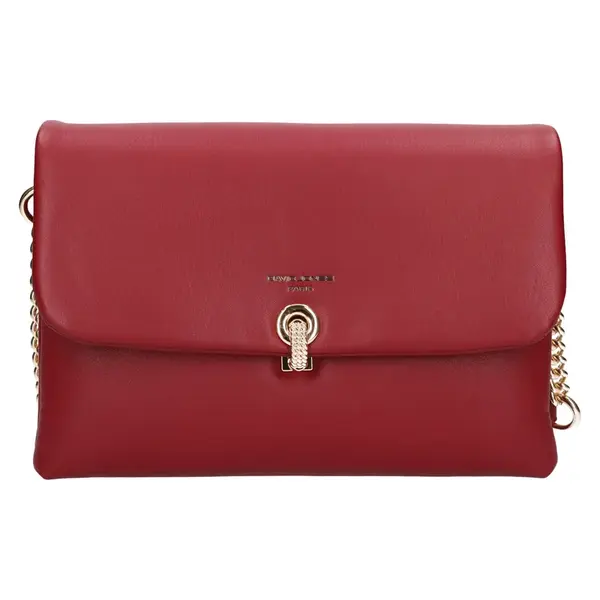 Dámská crossbody kabelka David Jones Ledda - červená