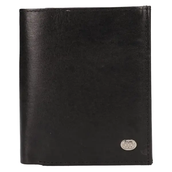 Pánská kožená peněženka DD Anekta Jaroslav - černá