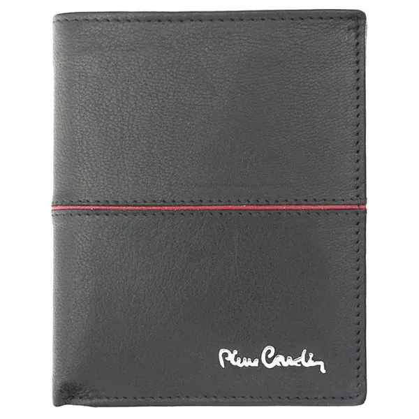 Pánská kožená peněženka Pierre Cardin Jomar - černo-červená